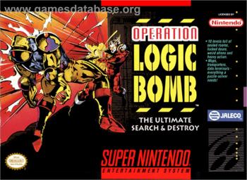 Cover Operation Logic Bomb for Super Nintendo